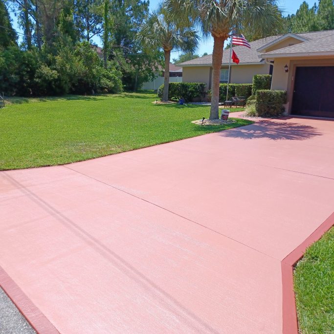 Driveway Painting in Palm Coast, Fl